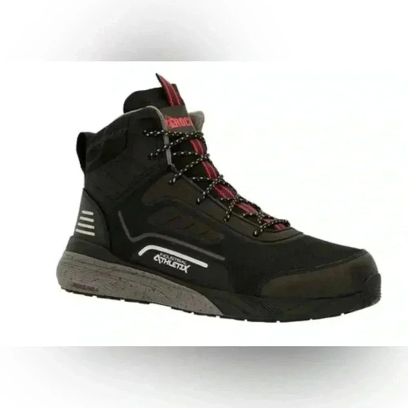 Rocky Industrial Athletix Hi-Top Composite Toe Work Shoe women’s size 7.5 NEW - Picture 2 of 15